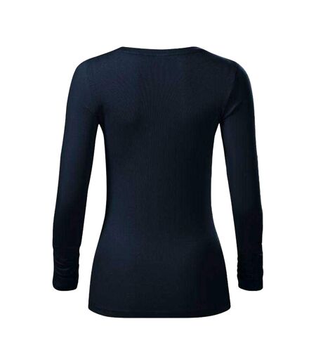 T-shirt Brave Femme Bleu Marine Foncé Malfini