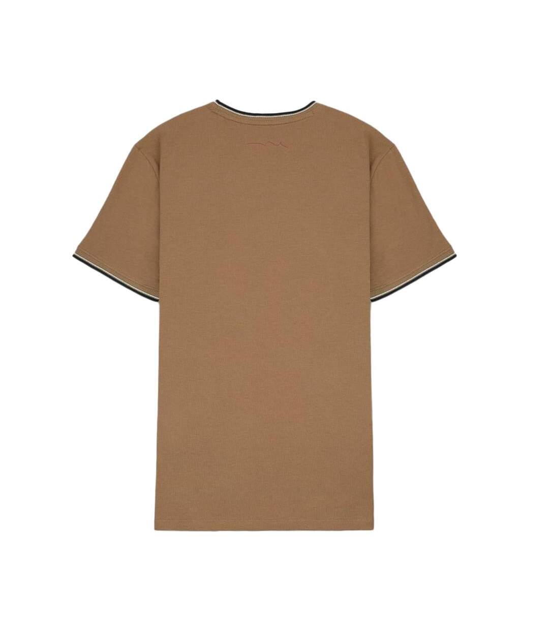 T-shirt Marron Homme Teddy Smith Elmer - L