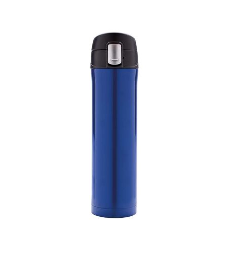 Lockable recycled stainless steel vacuum insulated flask one size blue XD Collection