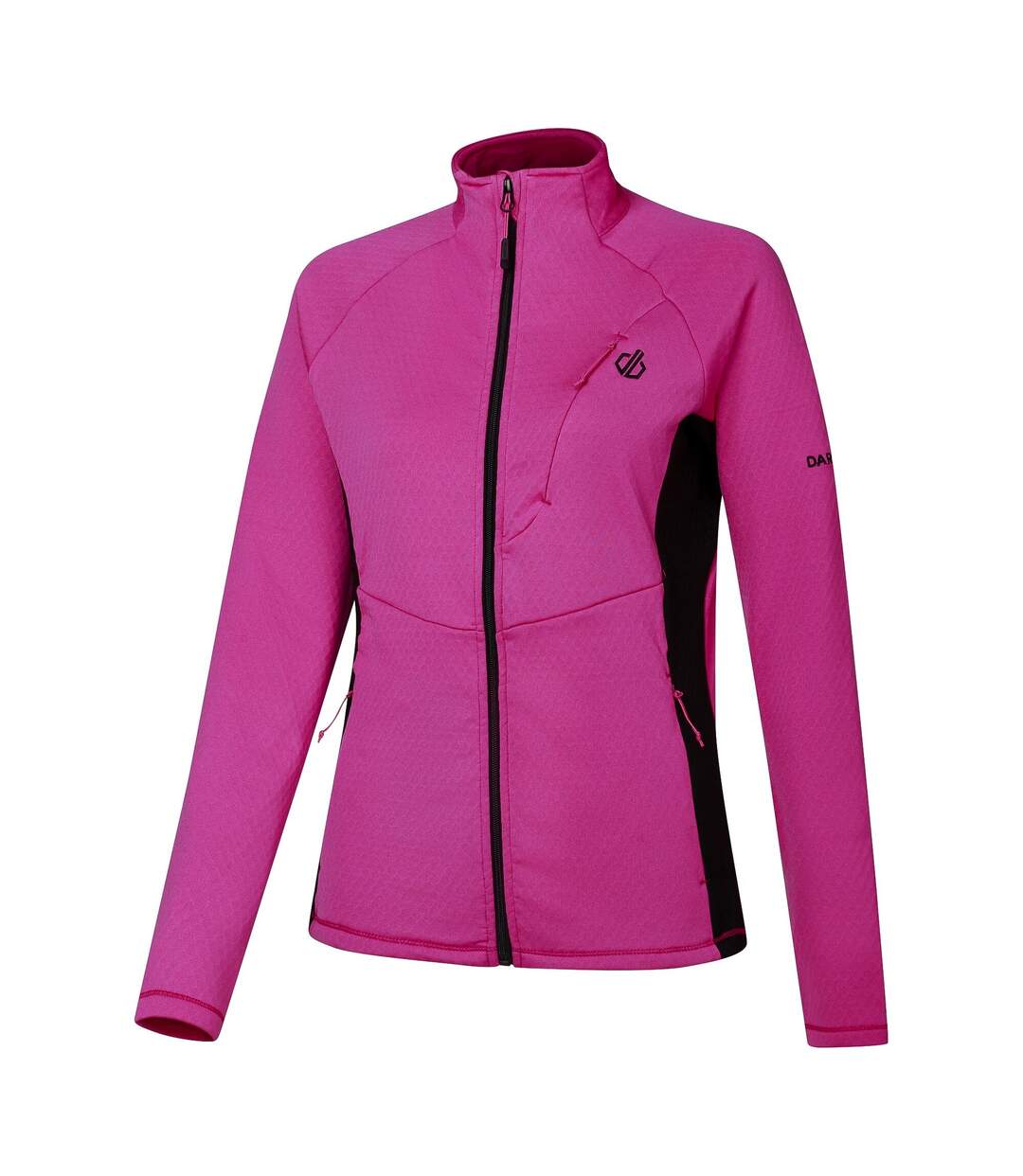 Veste Extensible À Col Montant Emerging Femme Rose Vif Dare 2B-4