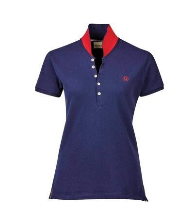 Dublin Womens/Ladies Lily Cap Sleeve Polo (True Navy) - UTWB1373