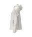 Womens/ladies Customised Stretch Hooded Jacket White Mascot-4