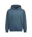 Mens Heavy Bass Hoodie Indigo Blue Anthem-1