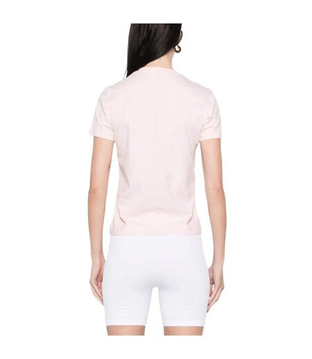 T-shirt Motif/style Imprimé Diamond Column Femme Rose Casablanca