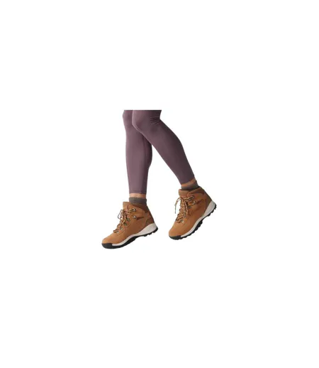 Womens/ladies Newton Suede Waterproof Hiking Boots Dark Stone Columbia