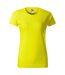 T-shirt Basic Femme Jaune Malfini-1