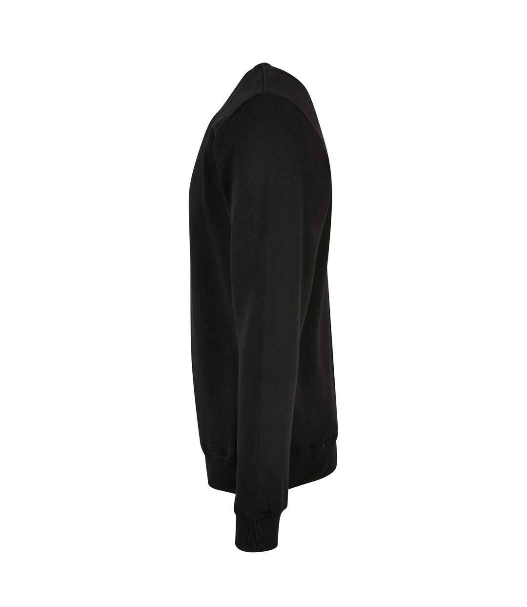 Sweat-shirt Organique De Base Pour Hommes Noir Build Your Brand-4