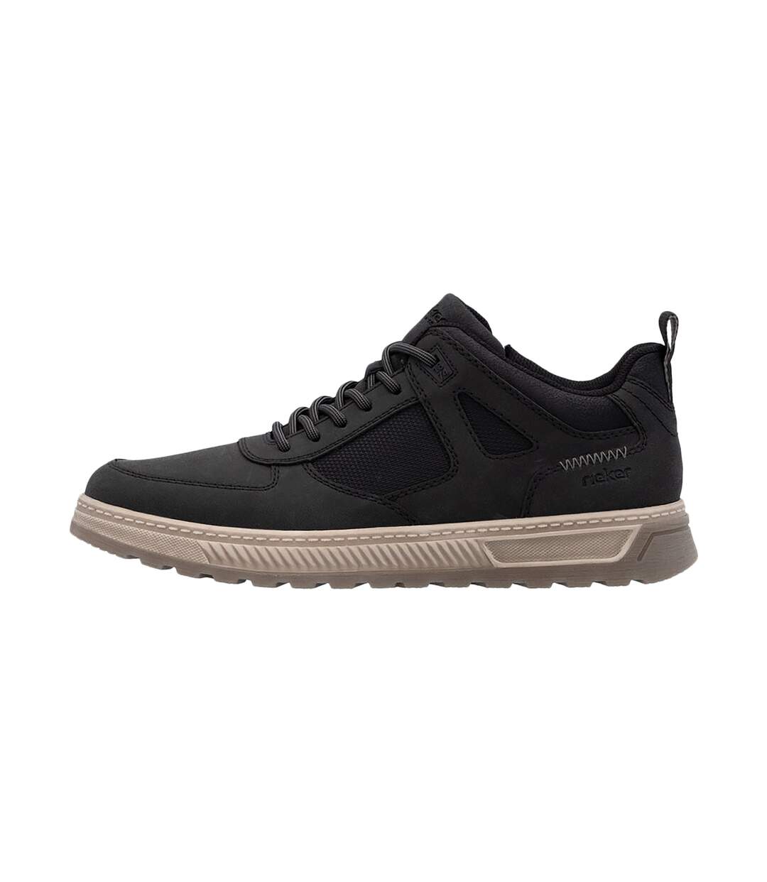 Basket Basse A Lacets Et Zip Rieker Divano-1