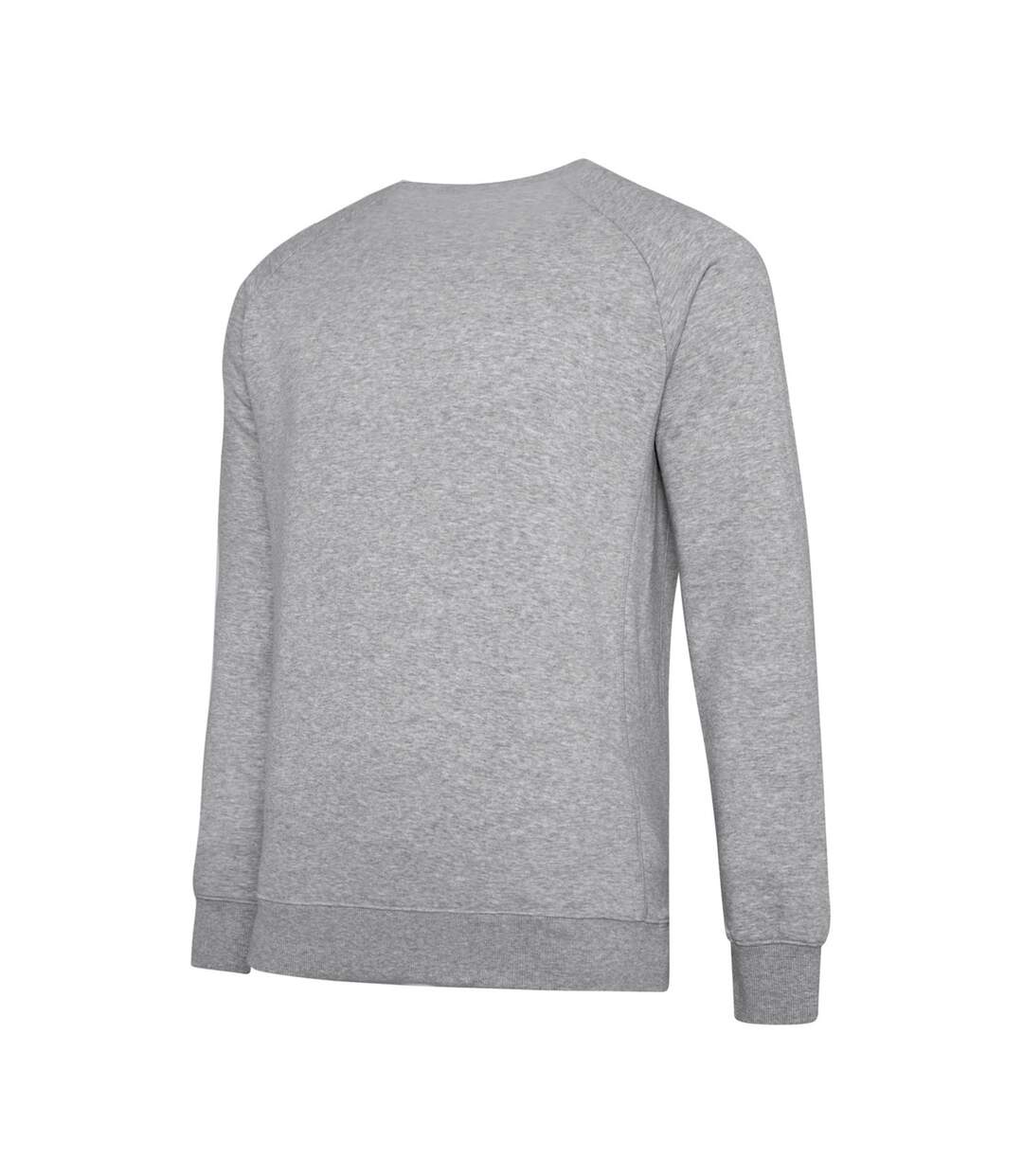 Umbro Mens Club Leisure Sweatshirt (Grey Marl/White)