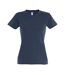 SOLS Womens/Ladies Imperial Heavy Short Sleeve T-Shirt (Denim) - UTPC291