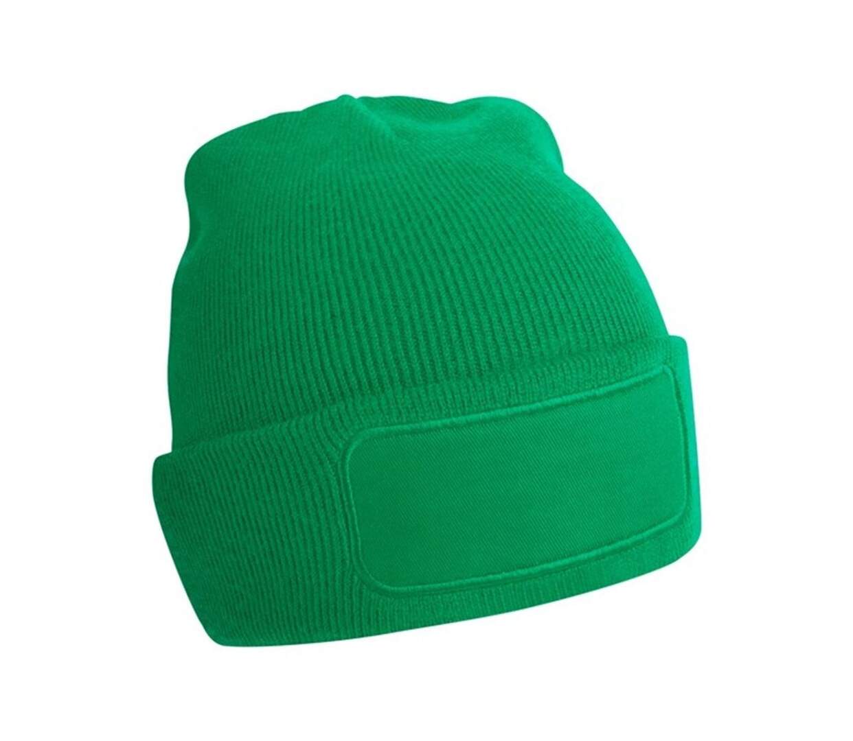 Bonnet avec patch - Adulte - B445 - vert kelly-1