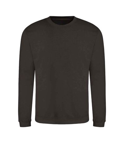 Sweatshirt unisexe marron foncé Awdis Awdis