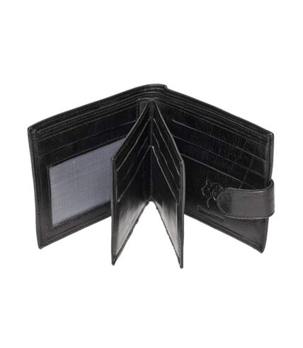 Royal Ram Harry Bifold Leather Wallet (Black) (One size)