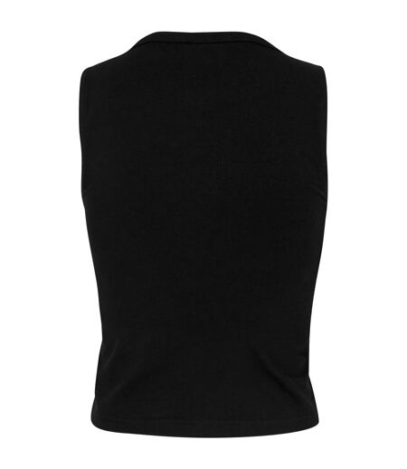 Top Court À Lacets Pour Femmes/femmes Noir Urban Classics