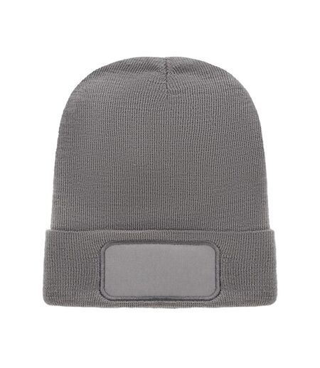Unisex Adult Capnit Rpet Beanie Stone Grey MidOcean