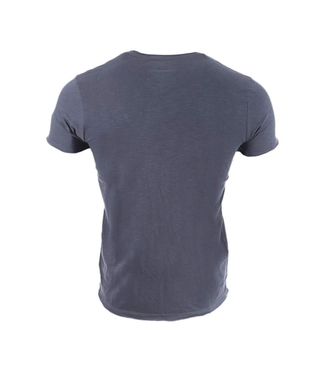 T-shirt Bleu Foncé Homme La Maison Blaggio MYKE - S-2