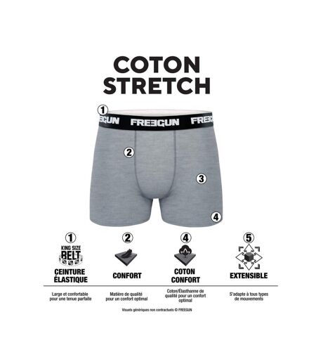 Lot de 3 boxers homme Freegun Freegun