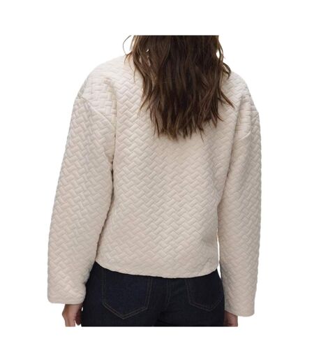 Gilet ecru femme vero moda vinnie - l