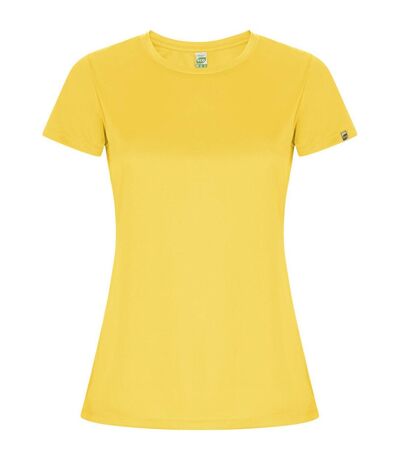 T-shirt imola femme jaune Roly Roly