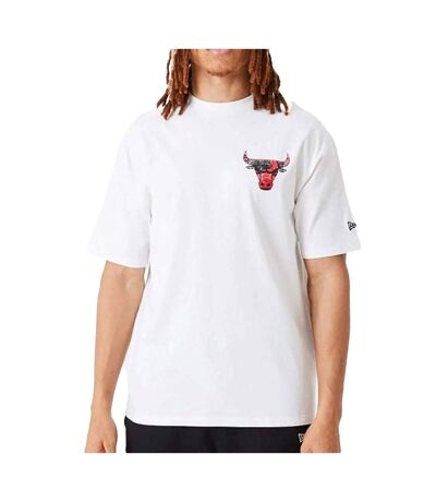 Chicago Bulls T-shirt Blanc Homme New Era 60332136 - L