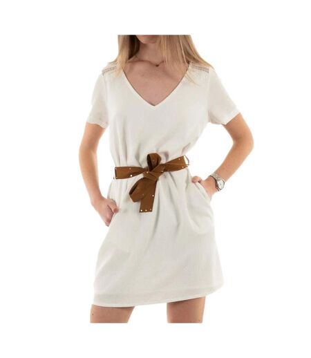 Robe Écru Femme Kaporal CLEOE24W22 - XS