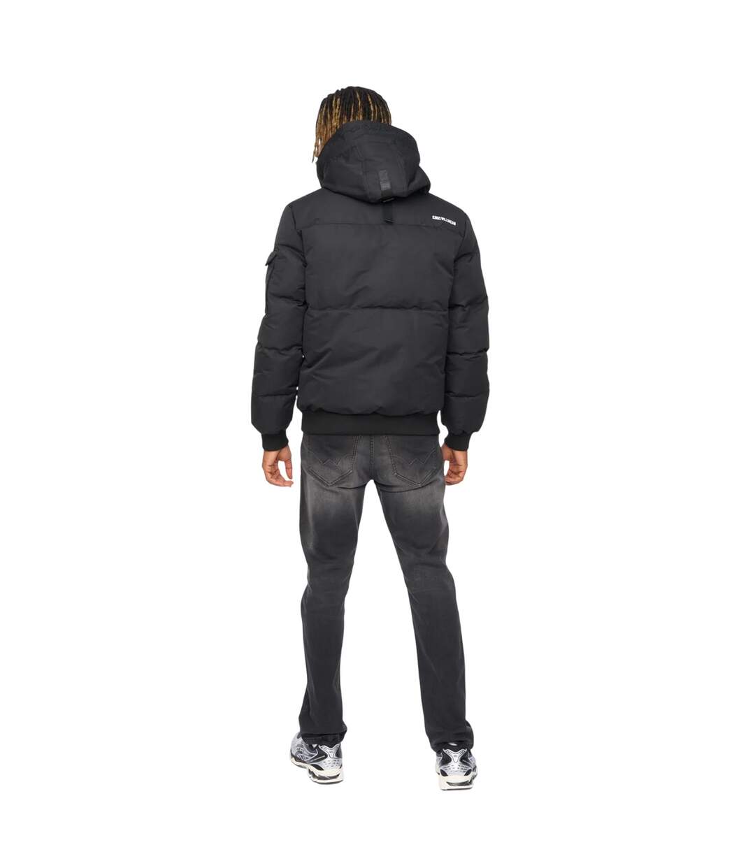 Blouson Aviateur Wakaday Homme Noir Kings Will Dream-3