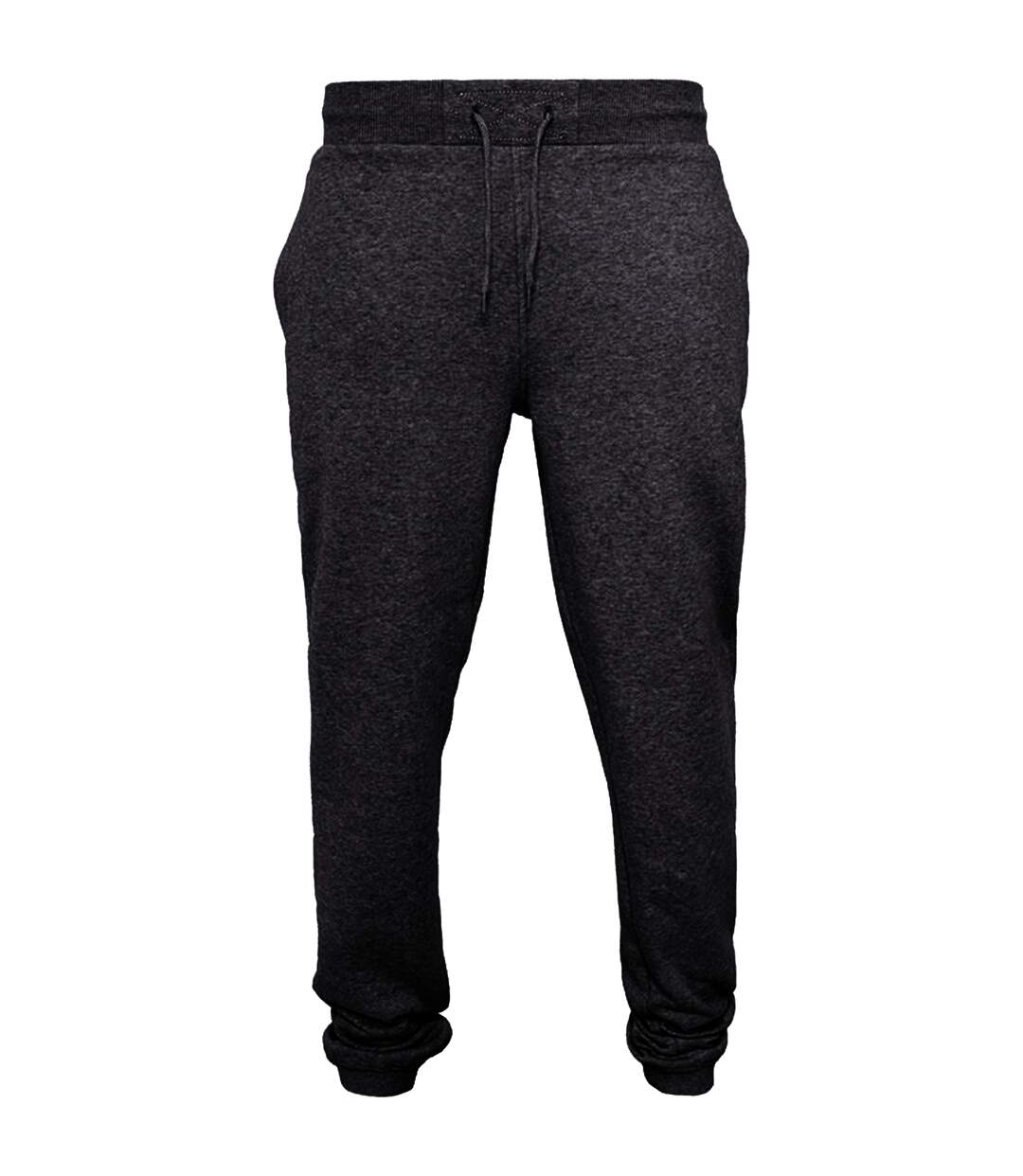 Build Your Brand Mens Heavy Sweatpants (Black) - UTRW5678