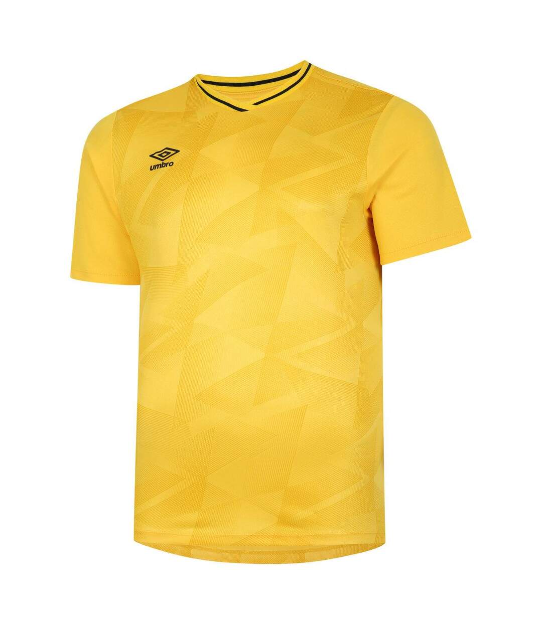 Mens Triassic Logo Short-sleeved Jersey Yellow Empire Yellow Umbro-1