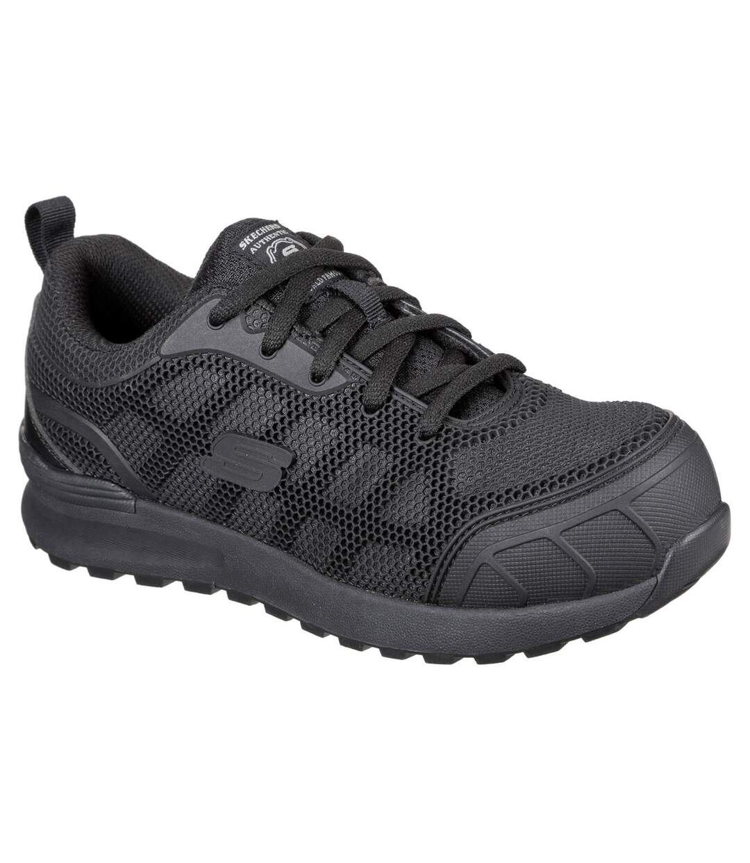 Womens/ladies bulklin ayak safety shoes black Skechers-1