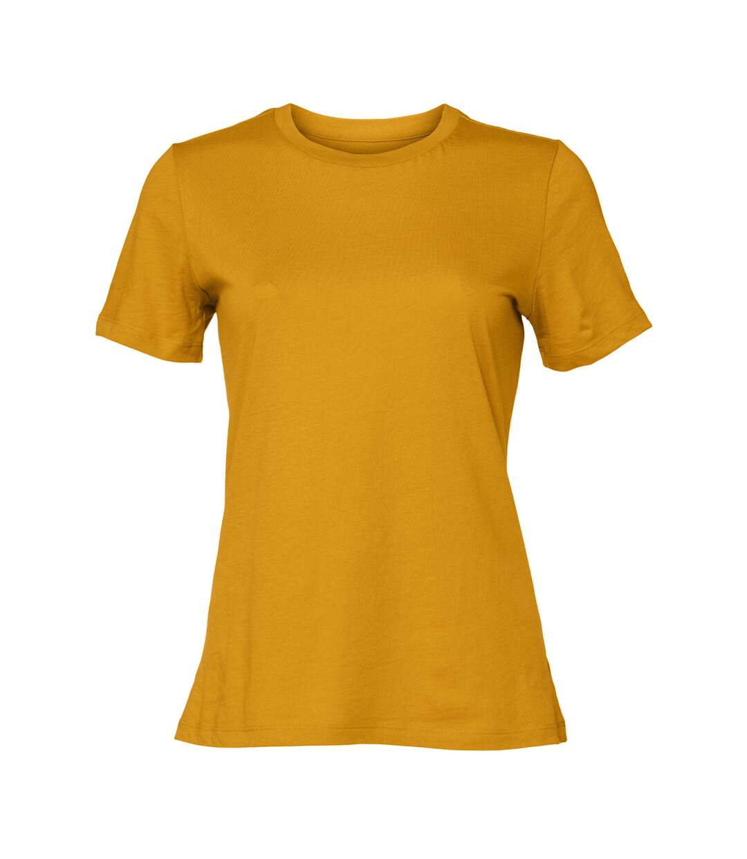 T-shirt femme jaune foncé Bella + Canvas-1