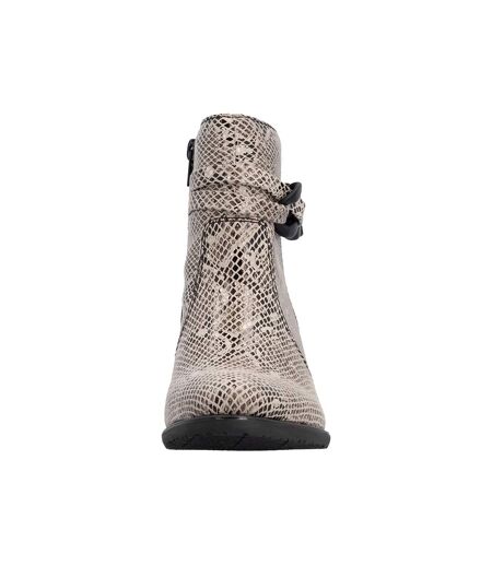 Bottine Cuir Rieker Microstretch