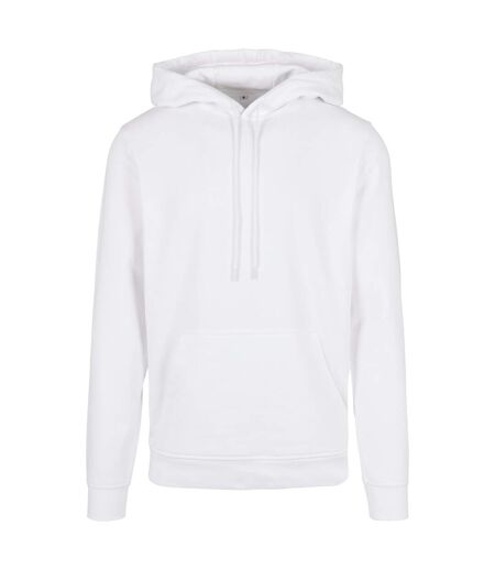 Mens Basic Hoodie Blanc Build Your Brand