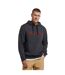 Sweat À Capuche Rocky Homme Gris Foncé Animal-1