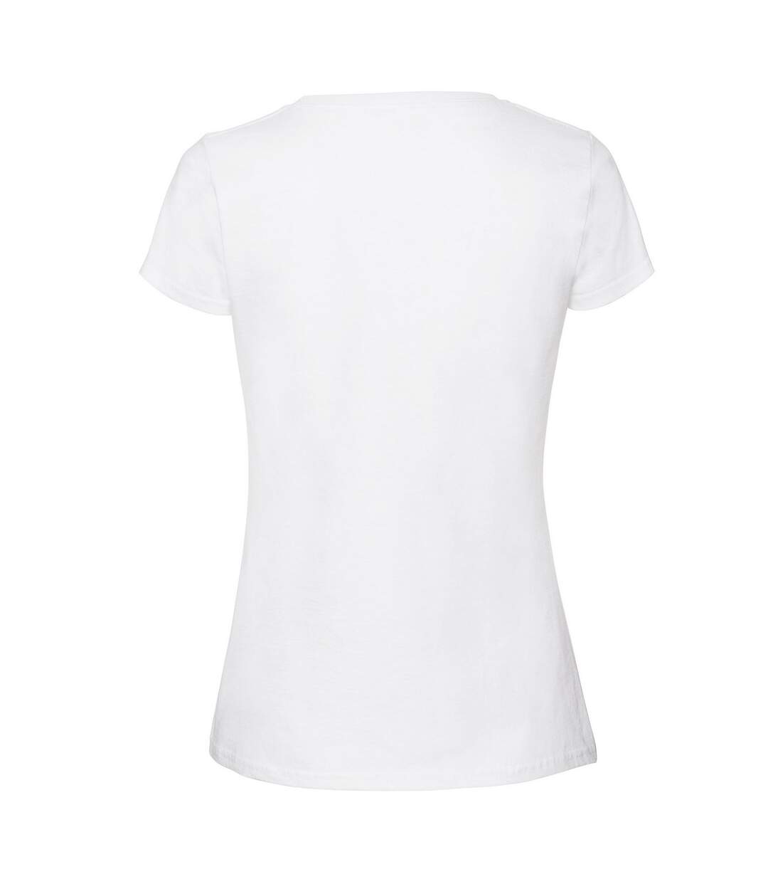 T-shirt Iconic Femme Blanc Fruit Of The Loom-2