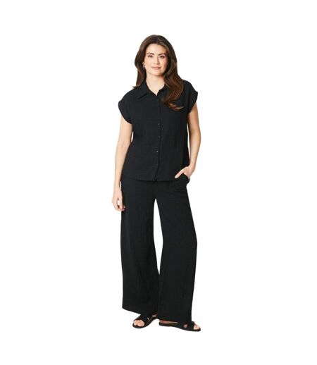 Chemisier co ord femme noir Principles