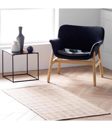Tapis Déco Tissé Ilem 80x150cm Naturel