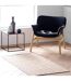Tapis Déco Tissé Ilem 80x150cm Naturel-4