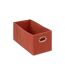 Boîte de Rangement Pliable Premium 15x31cm Terracotta-1