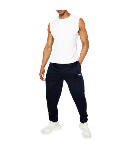 Débardeur Sans Manches Motif/style Uni Homme Blanc Lonsdale