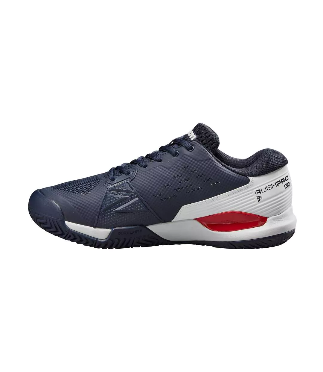 Chaussures De Tennis Rush Pro Ace Homme Bleu Marine Wilson-4