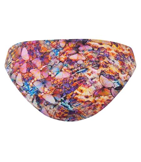 Womens/ladies Icon Butterfly Bikini Bottoms Multicoloured Biba