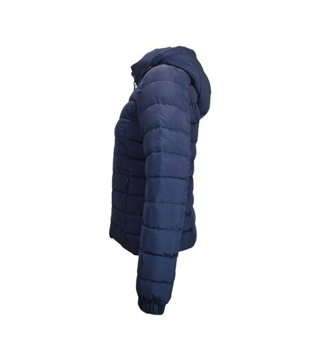 Womens/ladies Luna Puffer Jacket Navy Jack Wills