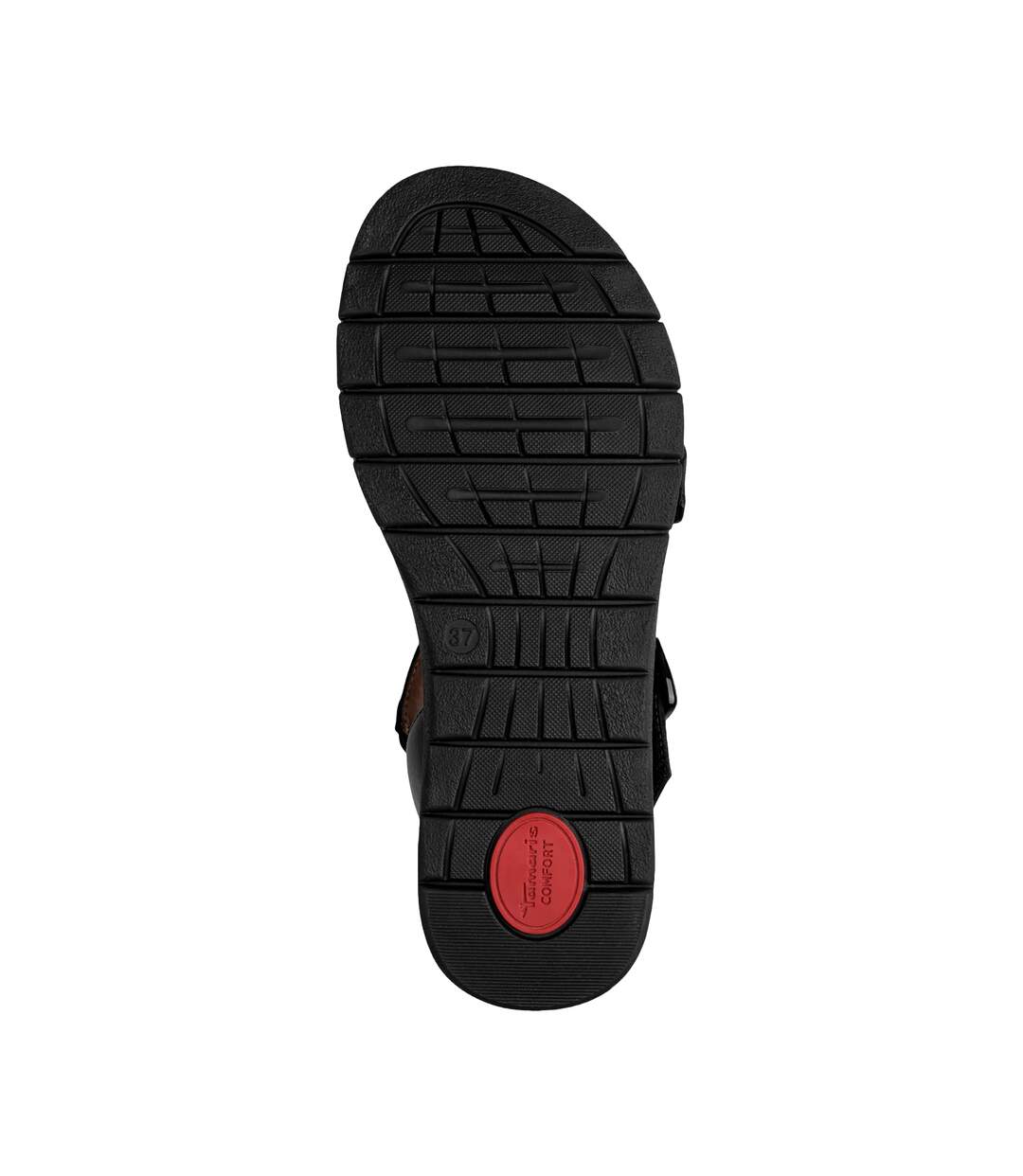 Sandales Cuir Compensées Tamaris Comfort-4