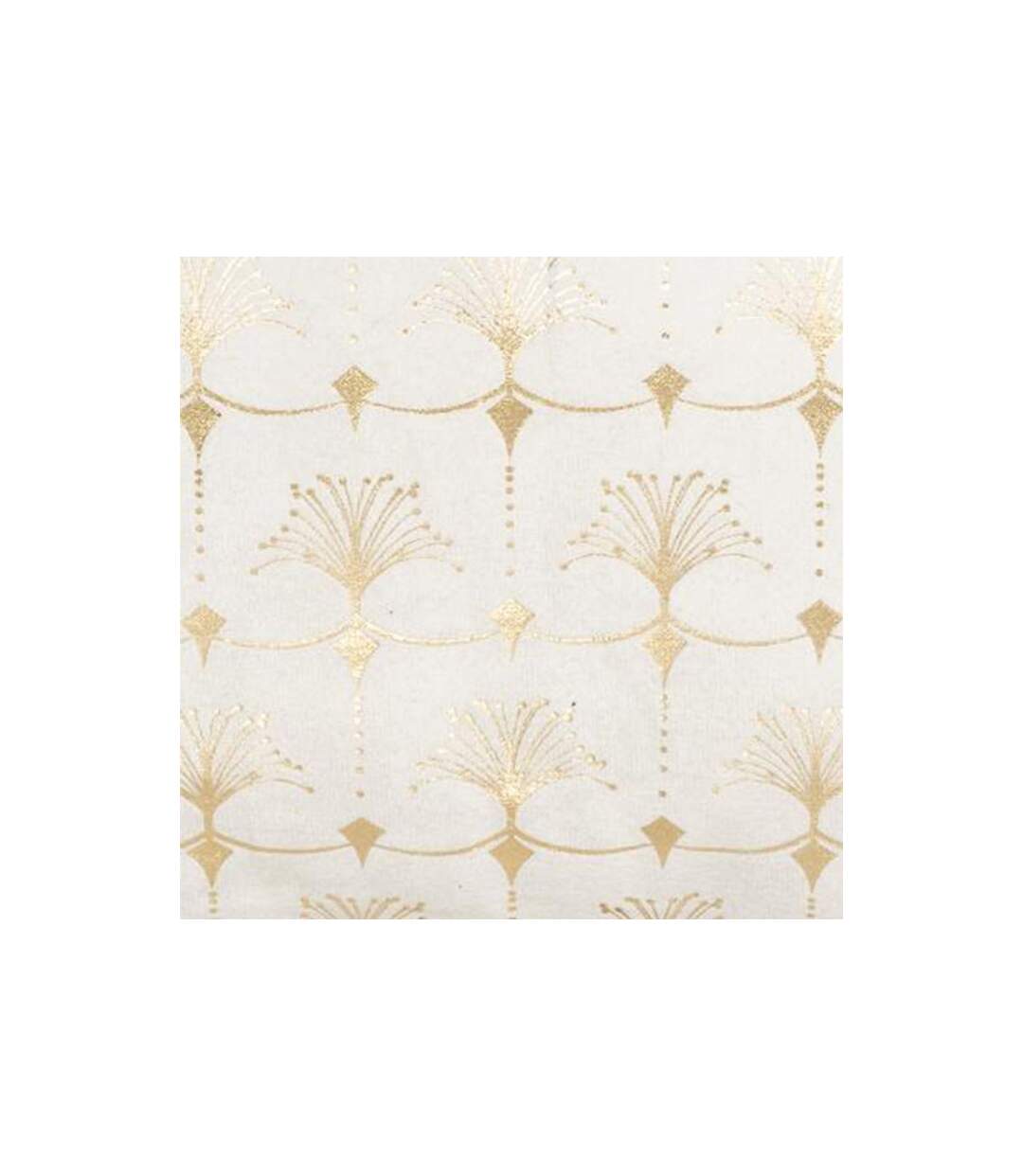 Coussin Déhoussable Velours Tropicor 30x50cm Ivoire-4