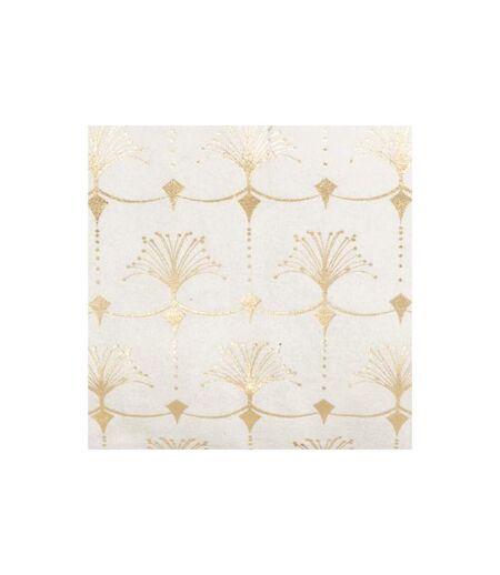 Coussin Déhoussable Velours Tropicor 30x50cm Ivoire