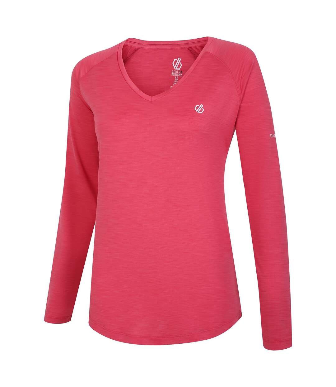 T-shirt De Sport Discern Femme Rose Sorbet Dare 2B-4