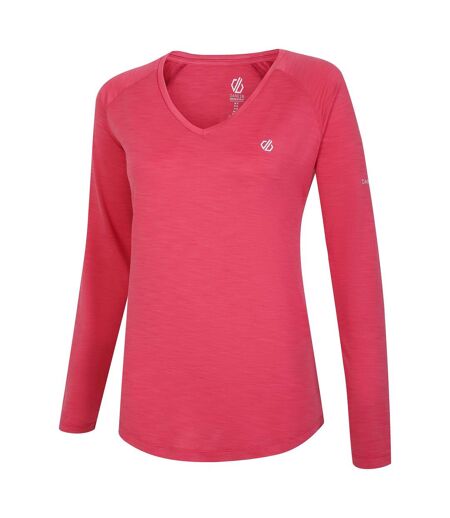 T-shirt De Sport Discern Femme Rose Sorbet Dare 2B