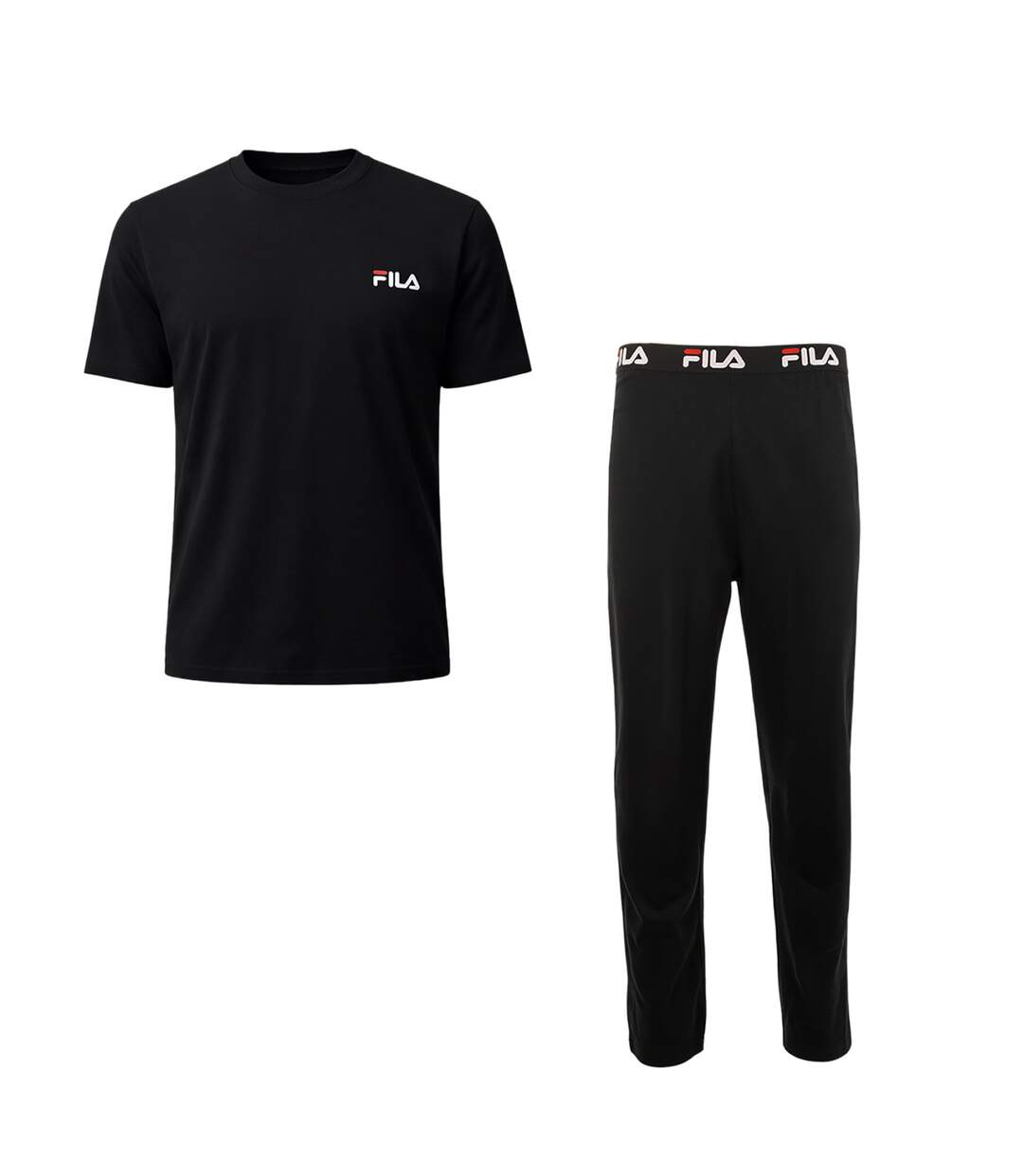 Ensemble pyjama long homme en coton jersey FPW1281 Fila-4