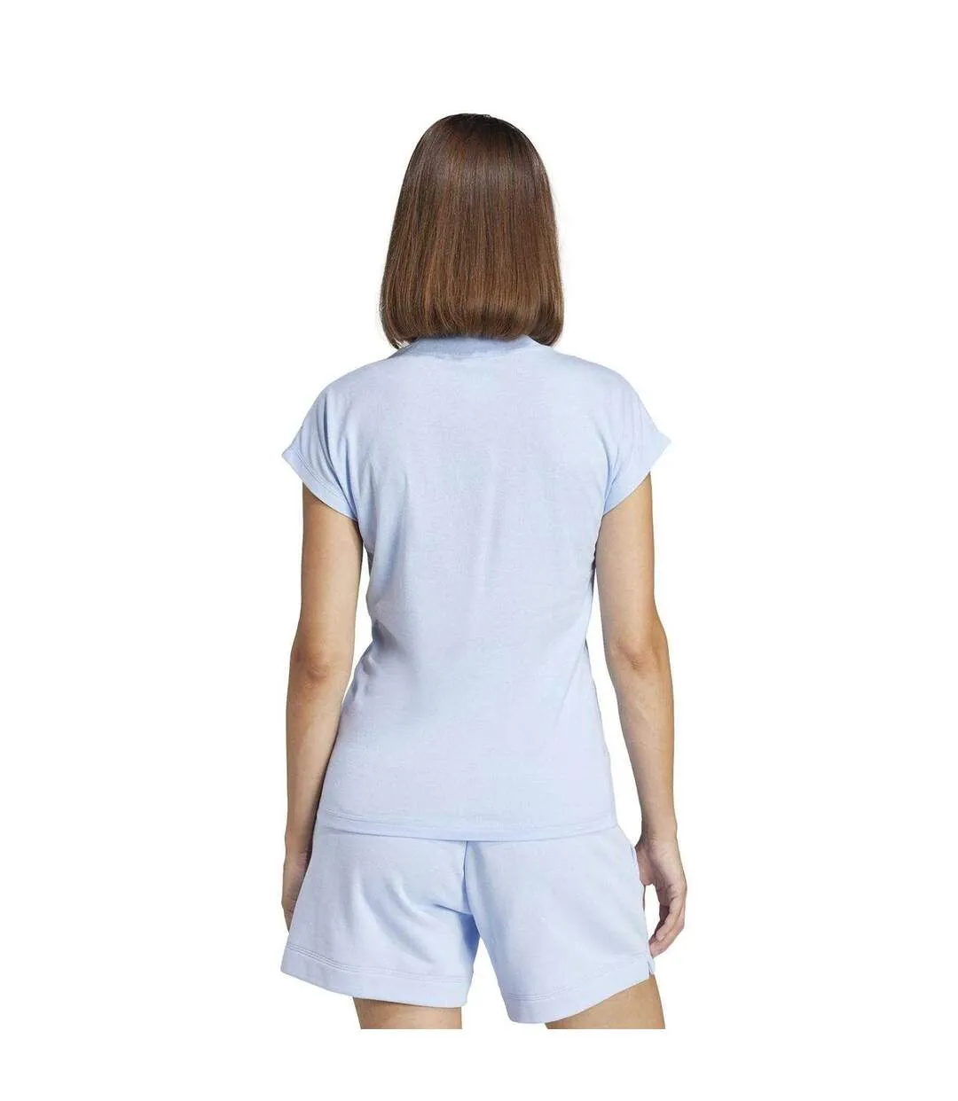 T-shirt Motif/style Linéaire Femme Brille Adidas-3