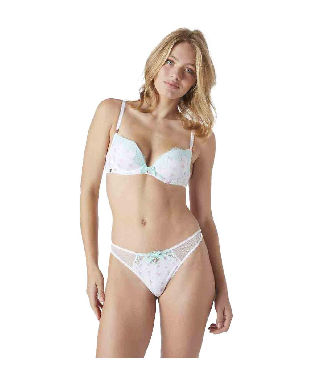 Soutien-gorge ampliforme coques moulées blanc Intimiste-3